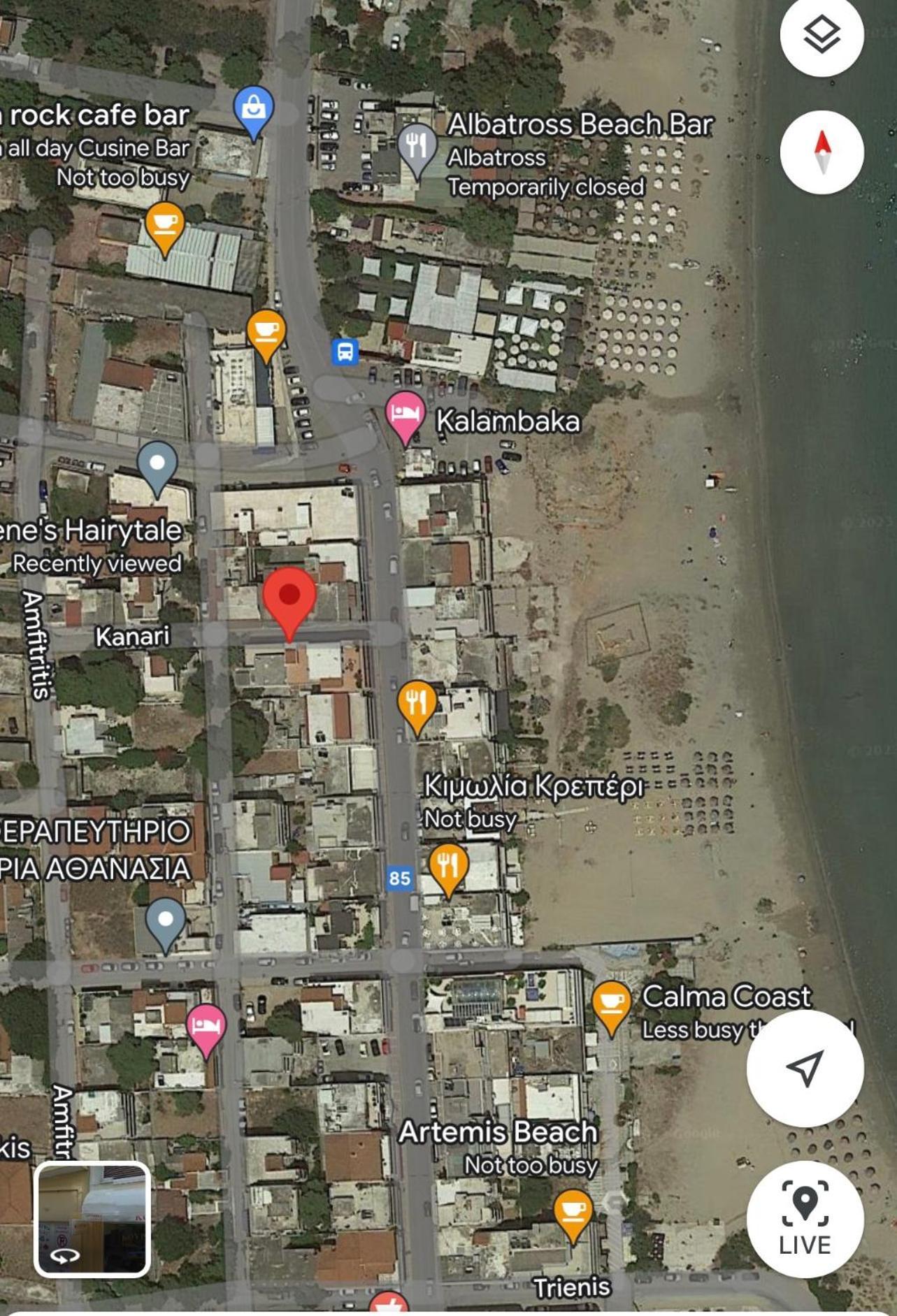 Sunmer Apartment 1Minute From Sea, 15 Min From The Airport Artemis City Center Eksteriør bilde